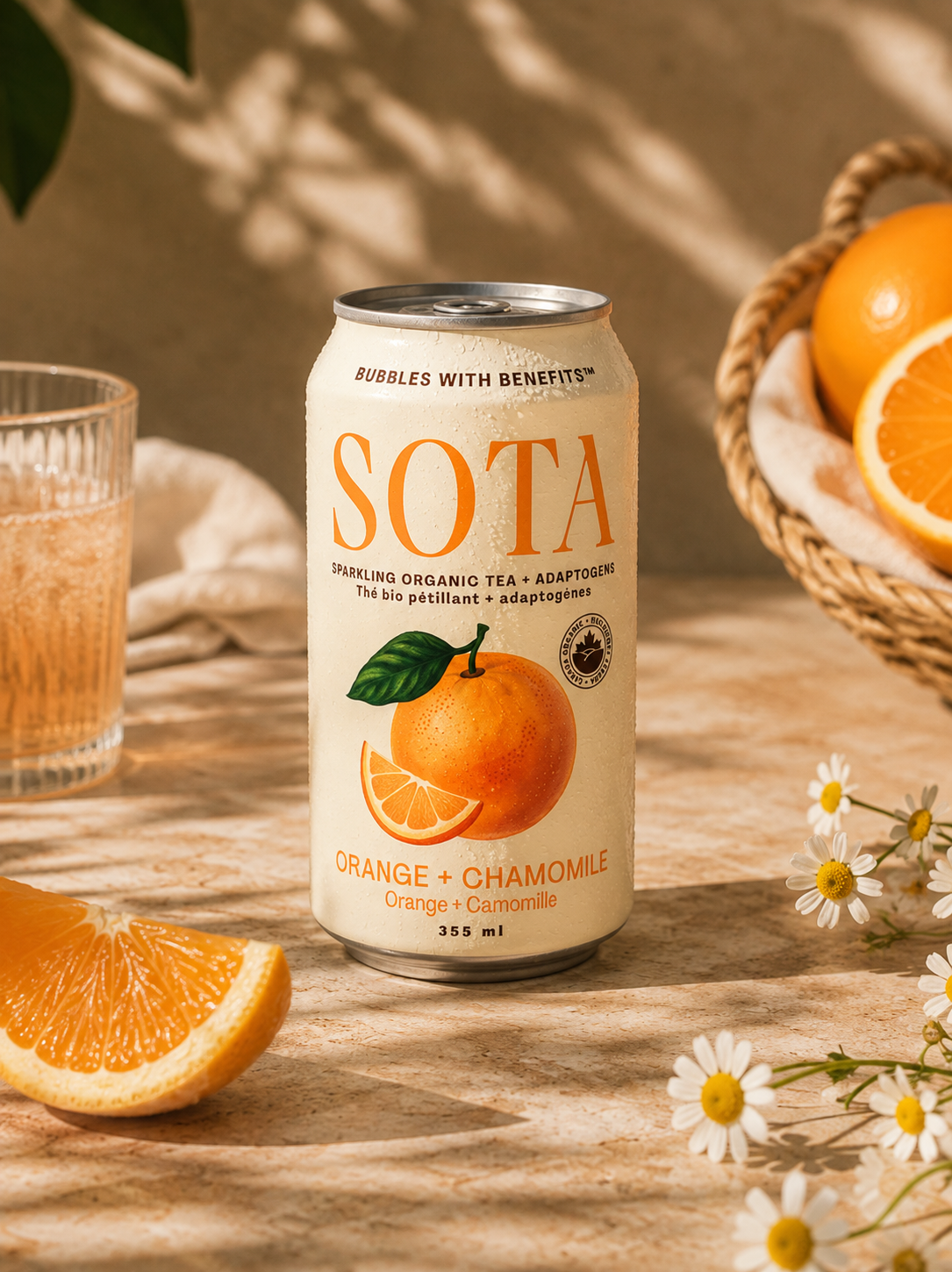 Orange + Chamomile 12 Pack